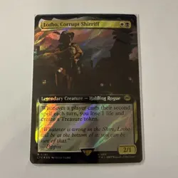 Lotho, Corrupt Shirriff (Extended Art) (Surge Foil) #781 NM Lord of the Rings - Image 1
