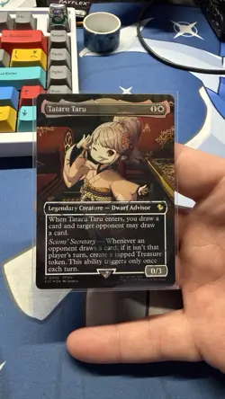 Tataru Taru (Borderless) (Chocobo Track Foil) Commander: Final Fantasy Foil - Image 1