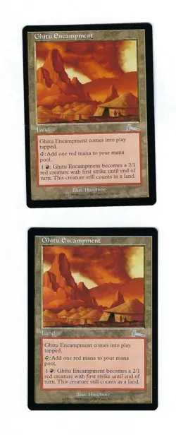 2x Ghitu Encampment - Urzas Legacy - Magic The Gathering NM/M (Never Played) - Image 1