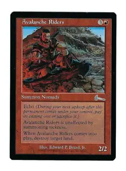 Avalanche Riders - Urzas Legacy - Magic The Gathering NM/M (Never Played) - Image 1