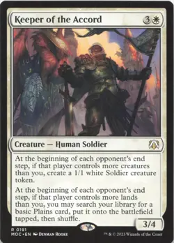 Keeper of the Accord R Commander: March of the Machine 191 LP - Image 1