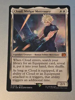 Cloud, Midgar Mercenary Final Fantasy Regular - Image 1