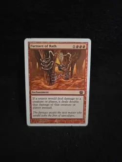 Magic The Gathering Furnace of Rath 8th Edition Rare NM - Image 1