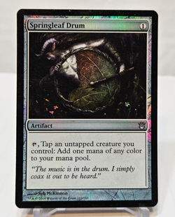 FOIL Springleaf Drum Born of the Gods MTG Magic The Gathering 359 - Image 1