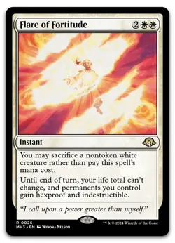 Flare of Fortitude #26 (NM) Modern Horizons 3 MH3 Magic MTG pack fresh edh - Image 1