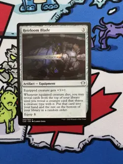 Heirloom Blade x1 Mtg Commander 2020 - Image 1