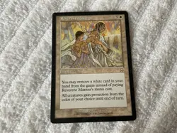 Magic the Gathering MTG 1x Reverent Mantra Mercadian Masques VHP - Image 1