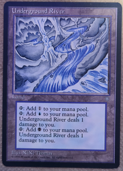 Underground River (Ice Age) Lightly Played (LP) MTG - Image 1