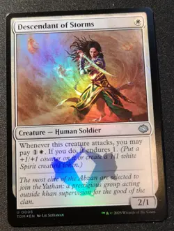 Descendant Of Storms - Foil - TDM - MTG - EN - NM - 0008 - Image 1