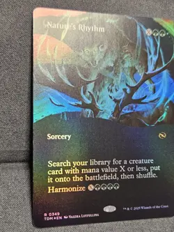 Nature's Rhythm (Borderless) - Tarkir: Dragonstorm (TDM) - 0349 - MTG - NM - Image 2