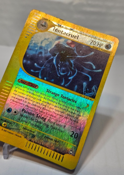 Tentacruel 38/147 Reverse Holo Rare Aquapolis Pokemon 466 - Image 4
