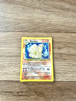 Pokemon TCG Ninetales Base Set 12/102 Holo - Image 1