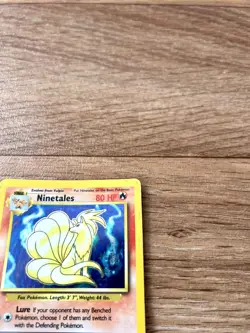 Pokemon TCG Ninetales Base Set 12/102 Holo - Image 4