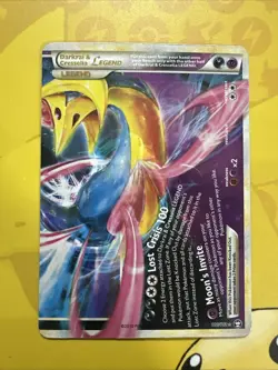 Pokemon TCG Darkrai Cresselia Legend Bottom Card Triumphant Series 100/102 - Image 1