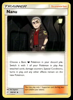 Nanu SM - Team Up 150/181 MP Pokemon TCG | Buy 10 Get 10 Free - Image 1