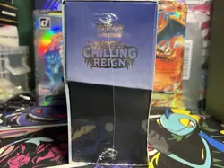 Pokemon TCG - SWSH Chilling Reign ETB Elite Trainer Box - [ICE RIDER CALYREX] - Image 2