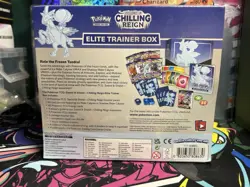 Pokemon TCG - SWSH Chilling Reign ETB Elite Trainer Box - [ICE RIDER CALYREX] - Image 3