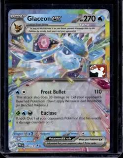 Pokemon Prize Pack Series Cards Glaceon ex 026/131 - Image 1