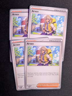 Arven 186/197 SV03: Obsidian Flames X4 Play Set Pokemon - Image 1