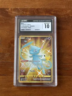 2021 Pokemon Celebrations Mew 025/025 Ultra Rare Holo CGC 10 - Image 1
