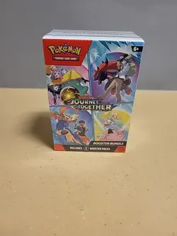 Pokemon TCG Journey Together Booster Bundle Sealed - Scarlet Violet - 6 Packs - Image 1