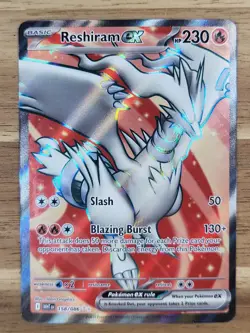 Pokemon TCG - S&V - White Flare - Reshiram EX 158/086 - Ultra Rare - NM - Image 1