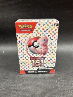 Pokemon TCG Scarlet & Violet 151 Booster Bundle Sealed New (6 packs) - Image 1