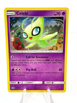 Celebi SM224 - Black Star Promo - Cosmos - Pokemon - Holo - NM - Image 1