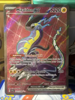Miraidon EX 227 S&V Base Set Holo Ultra Rare Full Art - Pokemon TCG - Image 1