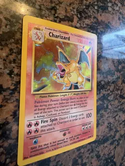 Charizard Holo 4/102 Base Set - Near Mint - Clean Holo - Vintage Pokemon WOTC - Image 2
