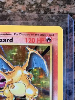 Charizard Holo 4/102 Base Set - Near Mint - Clean Holo - Vintage Pokemon WOTC - Image 4