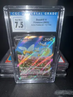 Pokemon Beedrill v 161/189 Alternate Full Astral Radiance CGC 9.5 - Image 1