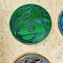 Pokemon TCG Charizard Venusaur Blastoise 3set Coin Official ＋ pikachu coin - Image 4