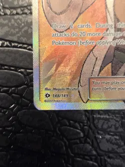 Pokemon Professor Kukui (Full Art) 148/149 SM Base Set Holo Secret Rare TCG LP+ - Image 4