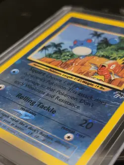 Pokemon Marill 11/18 Southern Islands Promotional Reverse Holo HP / DMG Swirl 💫 - Image 2