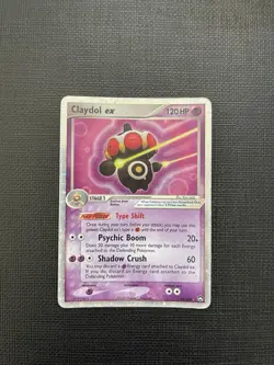 Claydol ex #93/108 Ultra Rare Pokemon EX Power Keepers 2007 English - Image 2