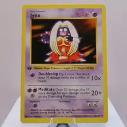 Pokemon TCG - Jynx 31/102 Base Set Uncommon 1st Edition WOTC 1999 - EXC/NM - Image 2