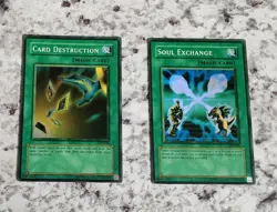 Yugioh Soul Exchange And Soul Destruction Near Mint - Image 1