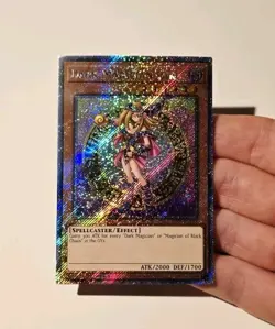 Yugioh Dark Magician Girl RA03-EN123 Platinum Secret Rare 1st Edition NM - Image 3