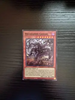 Yugioh Phantom Revenge - Hecahands Gaigas - Super Rare - PHRE-EN004 - Image 1