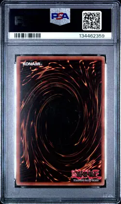 2003 YU-GI-OH! LON-LABYRINTH OF NIGHTMARE 1ST ED #085 DESTRUCTION PUNCH PSA 9 - Image 2