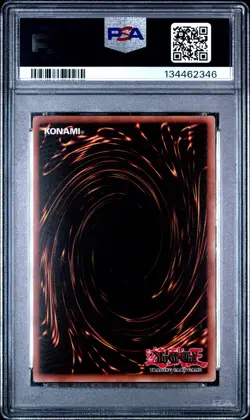 2003 YU-GI-OH! LON-LABYRINTH OF NIGHTMARE 1ST ED #074 ZOMBYRA THE DARK PSA 9 - Image 2