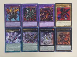 Yugioh Red Eyes Black Dragon Deck Summoned Metal Wyvern Five Soul - Free Pack - Image 1