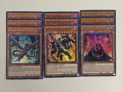 Yugioh Red Eyes Black Dragon Deck Summoned Metal Wyvern Five Soul - Free Pack - Image 3