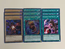 Yugioh Red Eyes Black Dragon Deck Summoned Metal Wyvern Five Soul - Free Pack - Image 5