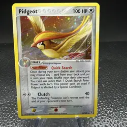 Pidgeot 10/112 Firered & Leafgreen Pokemon Trading Card Game - Holo NM - Image 1