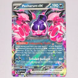Pecharunt EX 039/064 Shrouded Fable Holo Double Rare Pokemon Card TCG English NM - Image 1