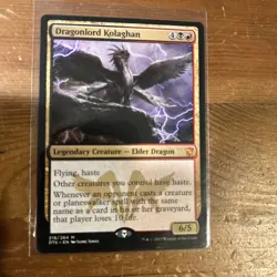 Dragonlord Kolaghan Dragons of Tarkir Regular Card NM Magic the Gathering - Image 1