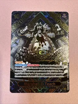 One Piece Card Game Marshall.D.Teach(SP) Gold OP09-093 Legacy of the Master - Image 2