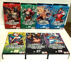 ONE PIECE Card Game Starter Deck Bundle of 7 ST-22-23-24-25-26-27-28 English Ver - Image 1